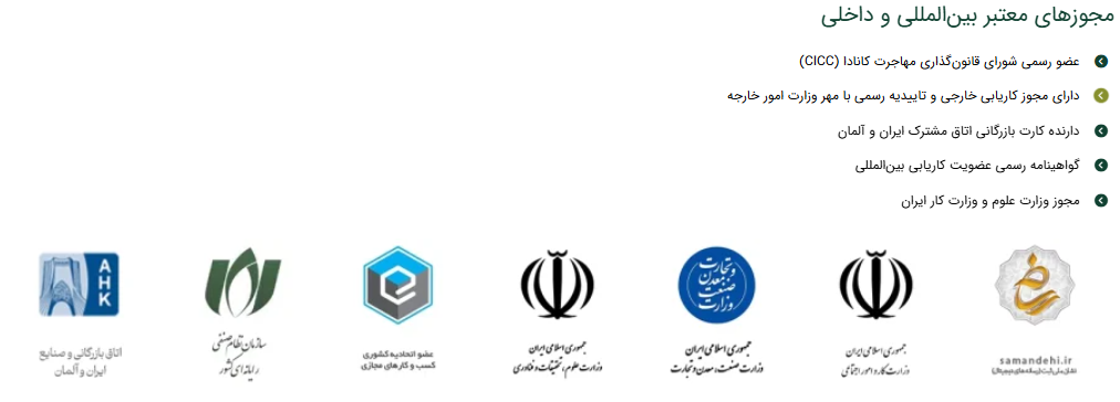 مجوزهای تهران ویزا